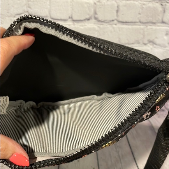 Pineapple Print Black Waist Bag - Picture 2 of 3